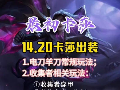 虚空降生卡莎出装攻略（探索卡莎在召唤师峡谷中的装备选择与策略）