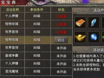 专属装备手游传奇攻略（用最强装备征服游戏世界，打造传奇之路！）
