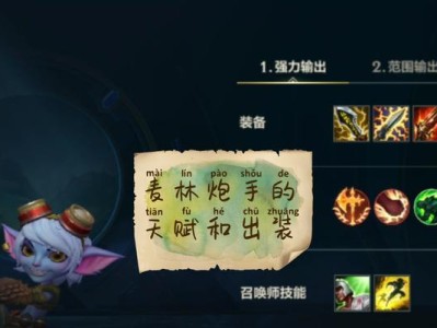 小炮出装攻略（为你的小狗量身定制出装，战无不胜）