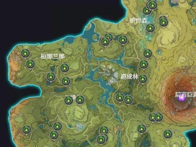《原神》须弥沙漠地图机关解谜攻略（揭秘沙漠机关，开启新领域）